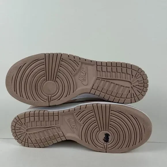 Nike Dunk High Women's 8 PInk Oxford White Leather Sneaker Shoes DD1869-003 - Picture 7 of 8